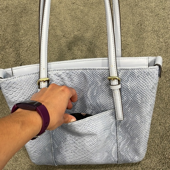 Blue Anne Klein Shoulder Bag - Picture 3 of 4